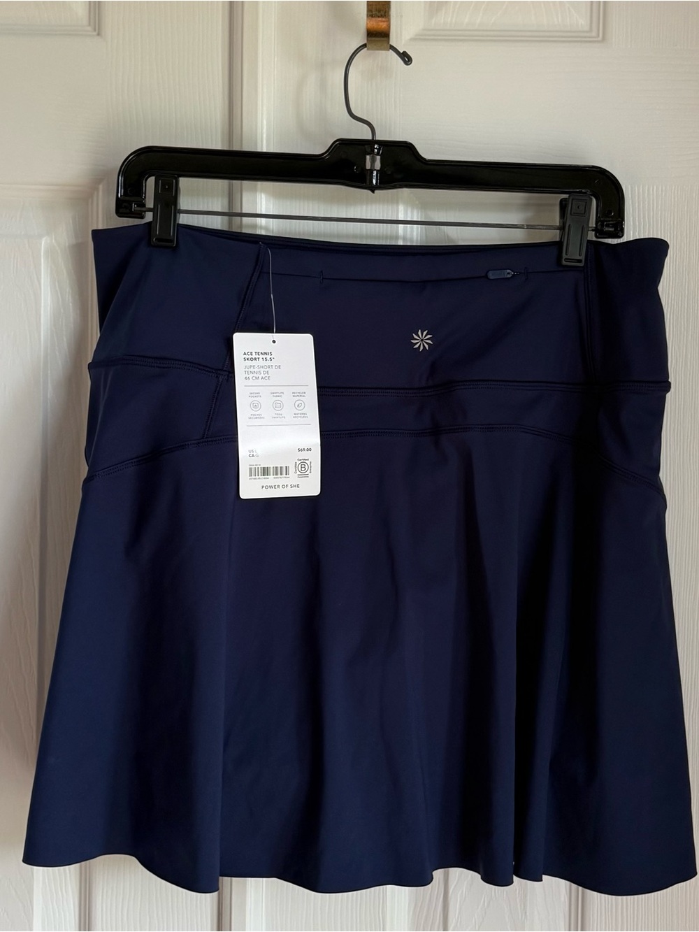 Athleta Navy Active Skort - Picture 2 of 3